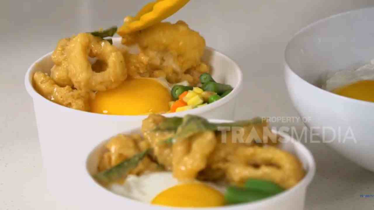 trans tv masak masak cumi goreng telur asin