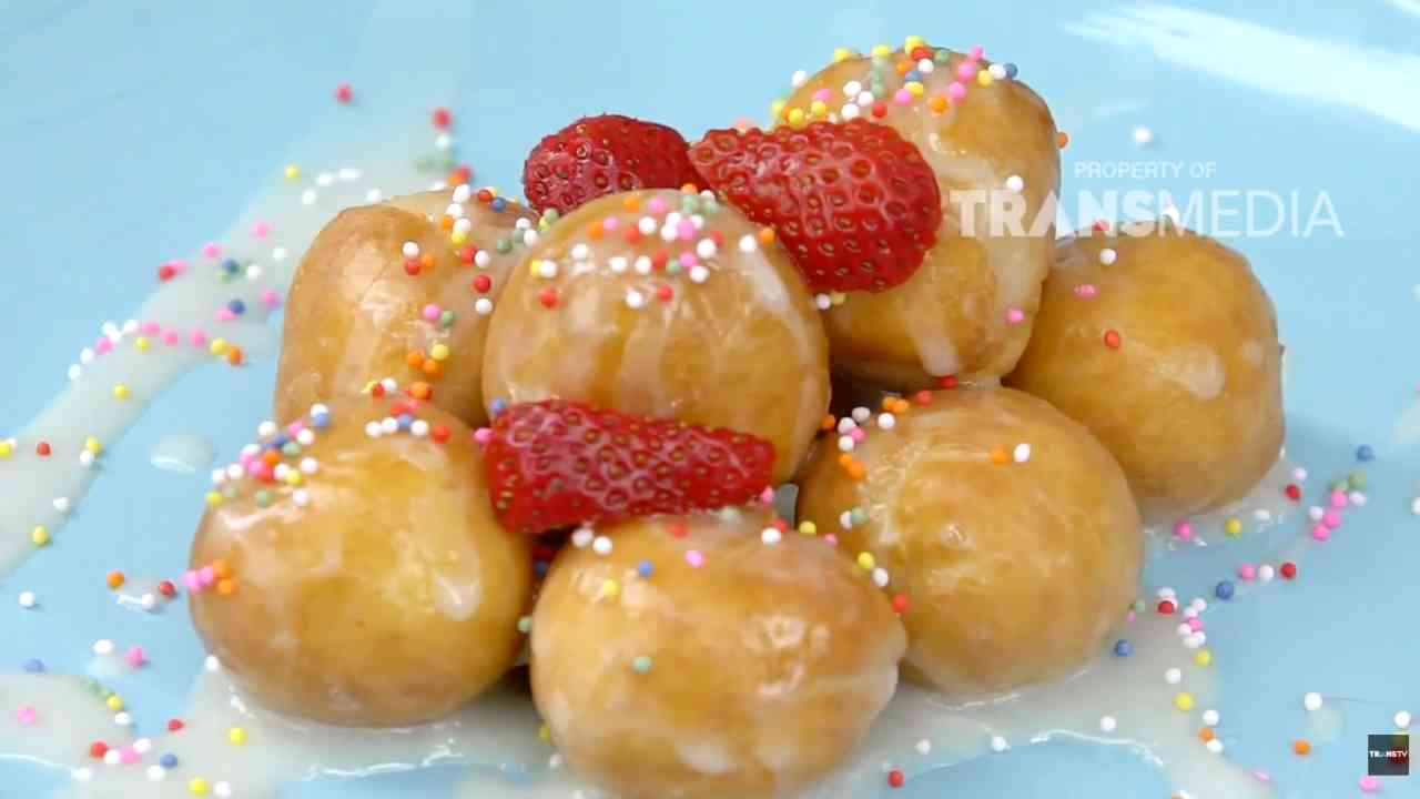 SEMUA BISA MASAK: Mini Glaze Ball Teksturnya Kenyal, Manisnya Pas!