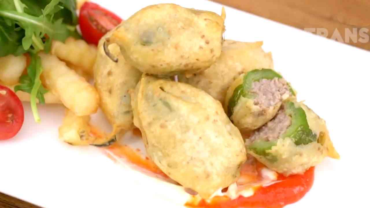 SEMUA BISA MASAK: Cabai Gendot Isi Daging, Pedasnya Pas, Isinya Mantap!