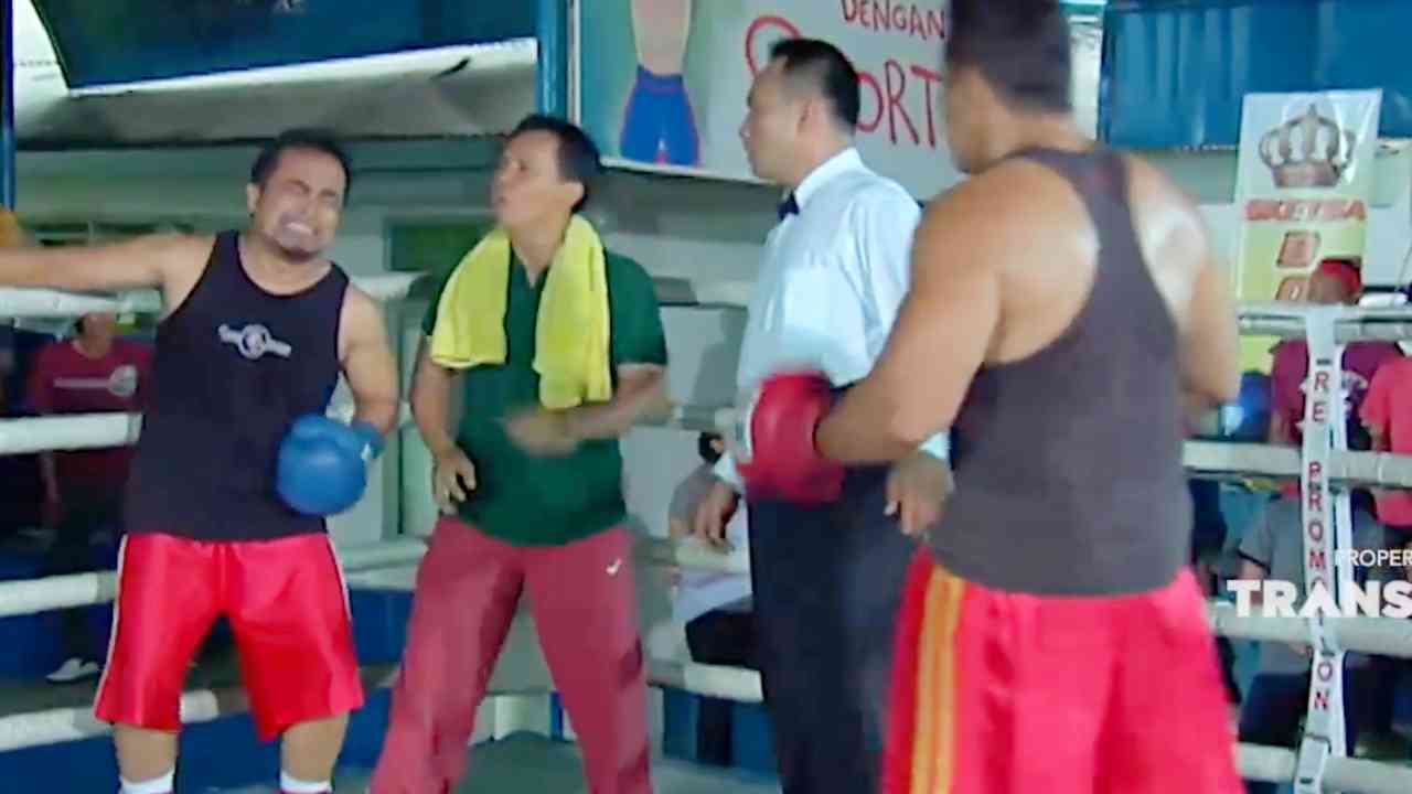 SKETSA: Tidur di Ring Tinju