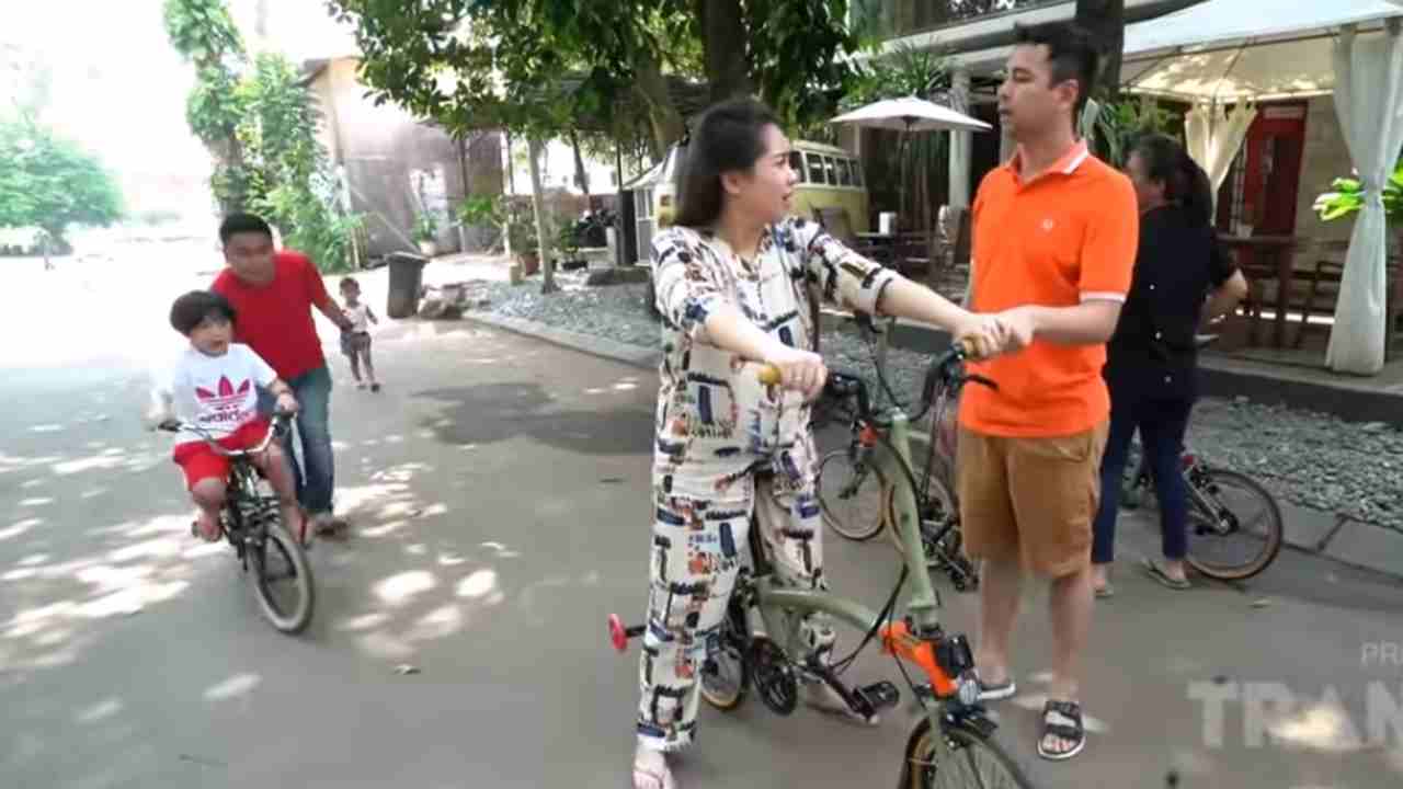 trans tv raffi gigi sepeda baru