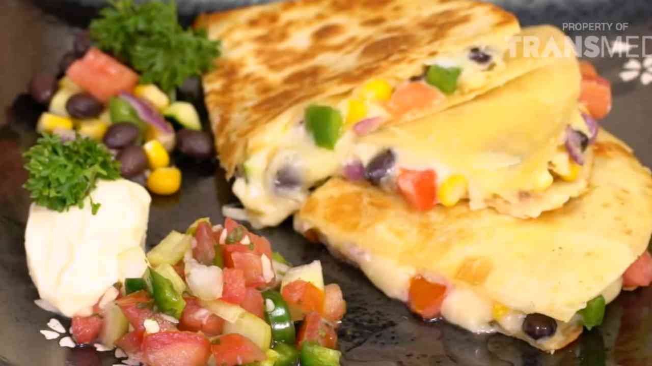 SEMUA BISA MASAK: Quesadilla Sayur Keju, Camilan Renyah untuk Keluarga
