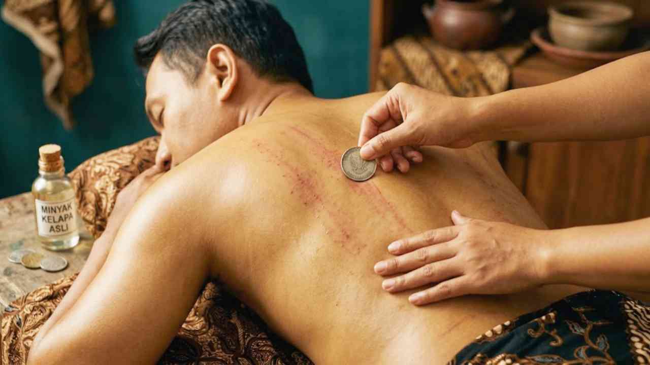 Manfaat Kerokan Secara Ilmiah, Bukan Penyembuh Penyakit