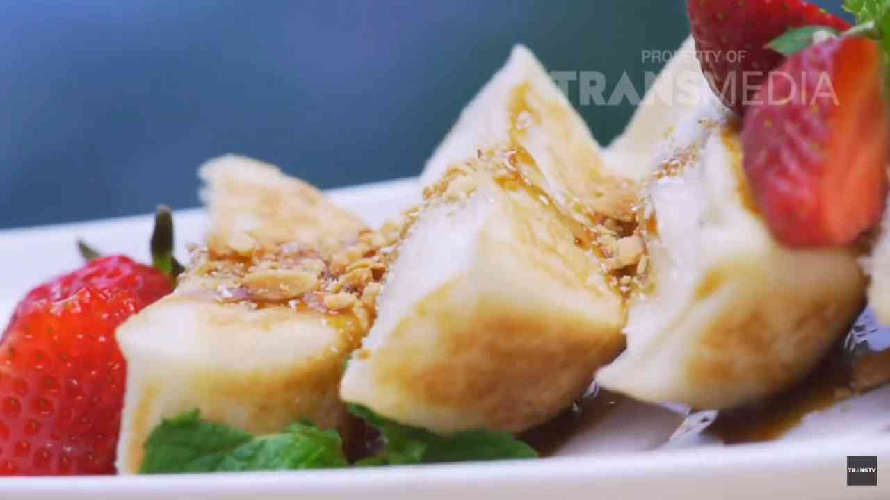 SEMUA BISA MASAK: Kue Bandros Khas Sunda Berlumur Saus Karamel