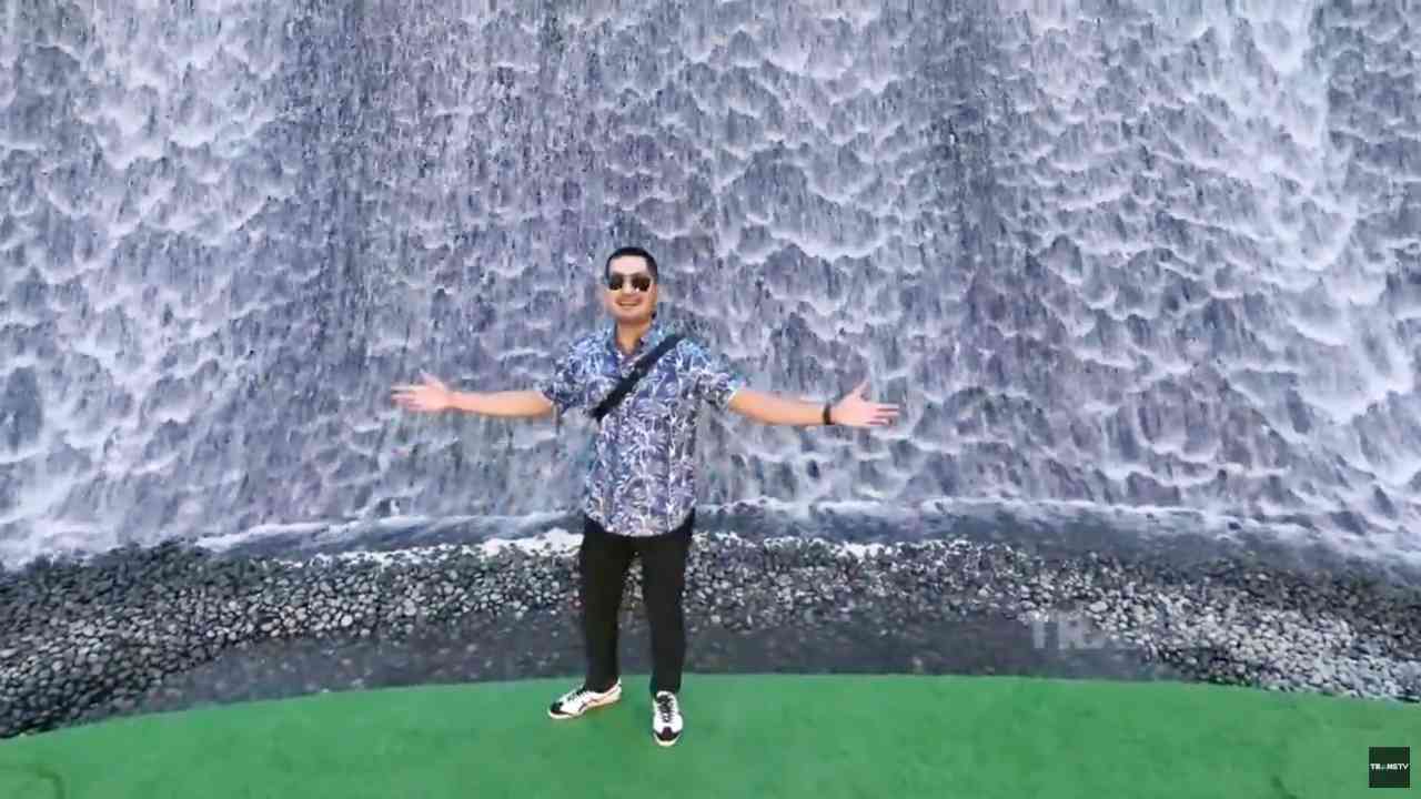 Air Terjun Buatan di Dusun Bambu, Keajaiban yang Menghibur Pelancong