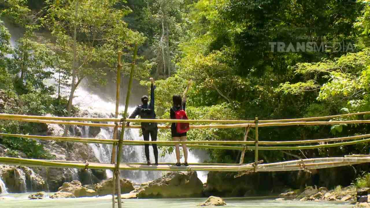 Air Terjun Lapopu Sumba, Kolam Toska di Taman Nasional Manupeu