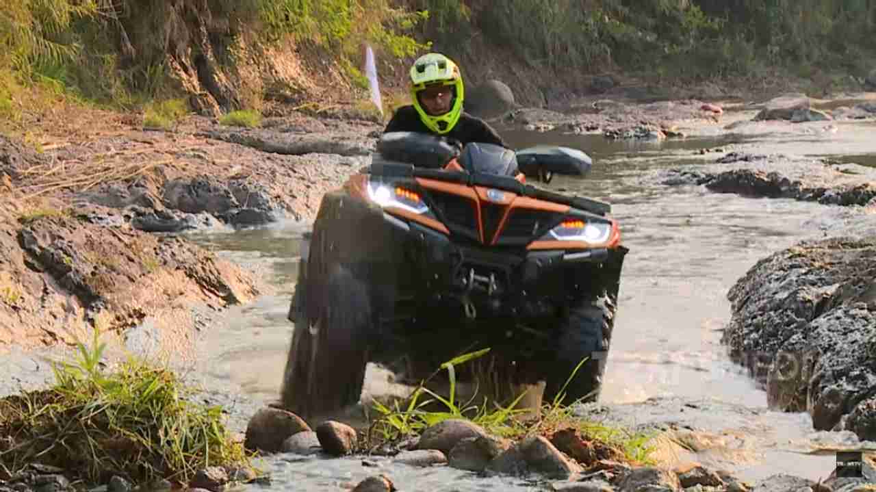 trans tv MTMA air terjun sungai udara