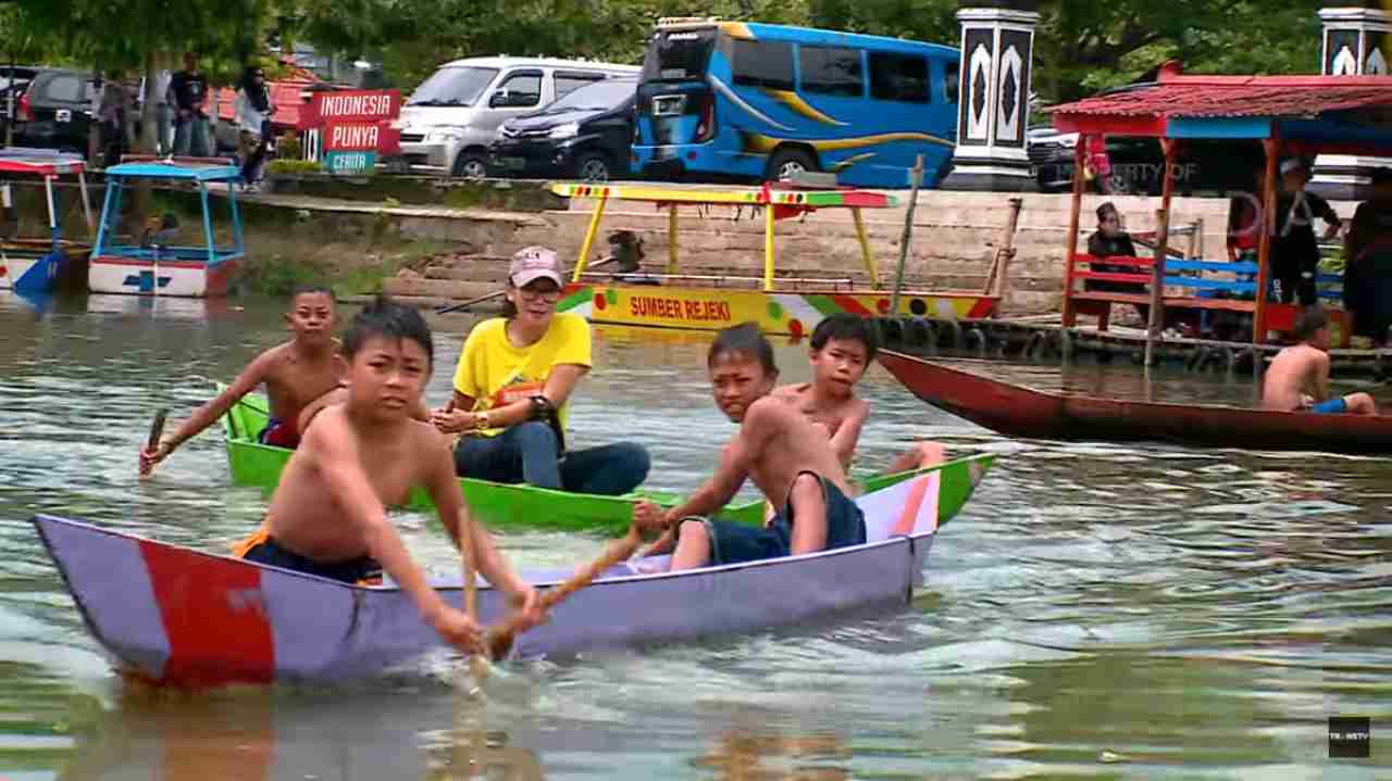 balap perahu trans tv