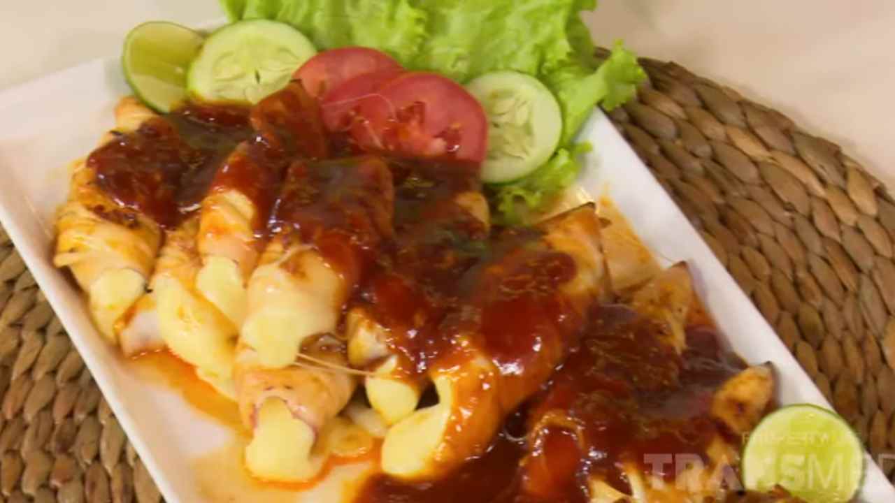 cumi bakar saus bbq - trans tv